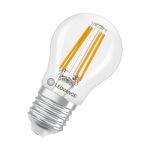 Ledvance Classic LED E27 Birne Fadenlampe Klar 3.4W 470lm - 827 Extra Warmweiß | Dimmbar - Ersatz Für 40W