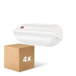 Mehrfachpackung 4x Philips LED Sicherheit Coreline BWC110 Weiß 9W 900lm - 830  | 242x110mm - IP54 - Lichtsensor