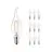 Mehrfachpackung 10x Philips Corepro LED Kerze E14 Gebogen-tip Fadenlampe Klar 2W 250lm - 827  | Ersatz für 25W