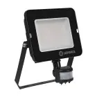 Ledvance LED-Scheinwerfer Kompakt Schwarz 50W 4500lm 100D - 830  | IP65 - Symmetrisch - Bewegungs- und Lichtsensor