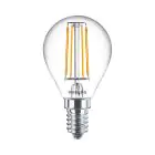 Philips Master Value LED Lustre E14 Kugel Fadenlampe Klar 3.4W 470lm - 927 Extra Warmweiß | Höchste Farbwiedergabe - Dimmbar - Ersatz für 40W