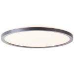 Brilliant Sorell Plafonnier Plastique Noir Blanc 15W 2500lm - 830-865 CCT | 294mm - Télécommande Dimmable