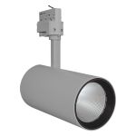 Ledvance Spot LED sur rail D95 Gris 55W 4200lm 24D - 940  | Meilleur rendu de couleur 