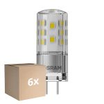 Lot 6x Osram Parathom LED Pin GY6.35 3.3W 470lm - 827 Blanc Très Chaud | Remplacement 40W