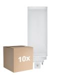 Lot 10x Ledvance Dulux-TE LED 10W 1100lm - 840 Blanc Froid | 4 Broches - Remplacement 26W