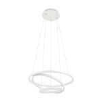 Eglo Suspension Luminaire Lobinero-Z Aluminium Échantillon Blanc 40W 6100lm - 830-865 Accordable Blanc | IP20 - Zigbee Dimmable