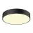 SLV Medo 40 Mur et Plafonnier Aluminium Noir Ronde 20W 2350lm - 927-930-940 CCT | IP50 - Meilleur Rendu De Couleur - Dimmable 
