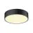 SLV Medo Pro 30 Mur et Plafonnier Aluminium Noir Ronde 10W 1250lm - 930-940 CCT | IP50 - Meilleur Rendu De Couleur - Dimmable 