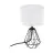 Eglo Lampe De Chevet Carlton 2 Échantillon Noir | IP20 - Convient pour 1x E14 