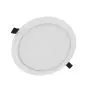 Ledvance Downlight Alu Aluminium Blanc 19W 2000lm 90D - 840 Blanc Froid | Diamètre 205 - IP44 - Dali Dimmable 