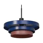 Ledvance LED Suspension Luminaire Decor Layers Suspension Luminaire Échantillon Bleu | Convient pour 1x E27