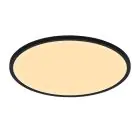 Nordlux Hublot LED Oja 60 38W 830 3000lm Noir IP20 | Dimmable 3 niveaux