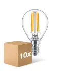 Lot 10x Philips Corepro LED Lustre E14 Boule Filament Claire 6.5W 806lm - 827  | Remplacement 60W
