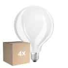 Lot 4x Osram Retrofit LED E27 Globe Filament Dépolie 11W 1521lm - 827 Blanc Très Chaud | Remplacement 100W