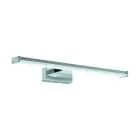 Eglo Applique Murale Pandella 1 Aluminium Cromo Argent Éclairage de salle de bains 7.4W 900lm - 840 Blanc Froid | IP44 