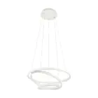 Eglo Suspension Luminaire Lobinero-Z Aluminium Échantillon Blanc 40W 6100lm - 830-865 Accordable Blanc | IP20 - Zigbee Dimmable